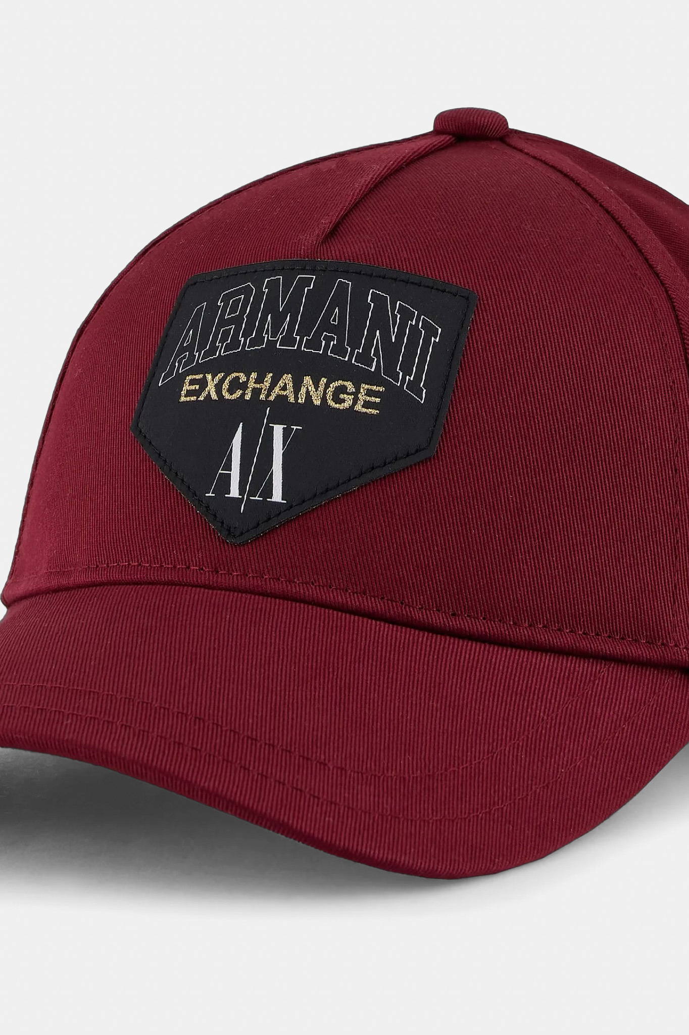 Бордова кепка Armani Exchange